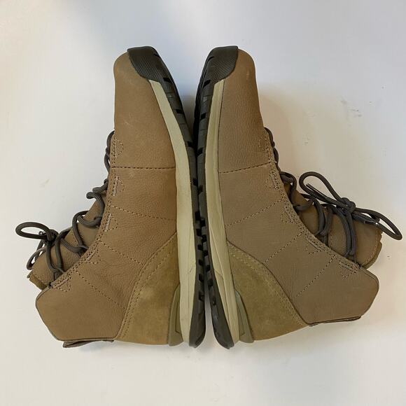 Oboz Women's Hiking Boots Hazel Mid Leather Tan Brown Size 8 Trail Outdoor - Picture 8 of 9